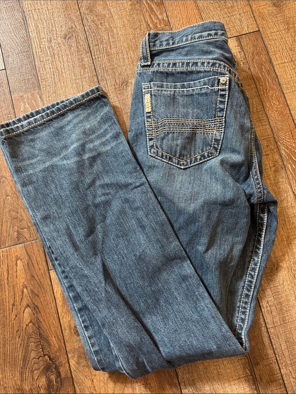 Cinch Ian Men's Bootcut Jeans in Blue Denim 32x36